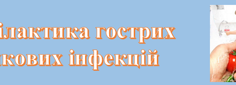 Профілактика гострих кишкових інфекцій